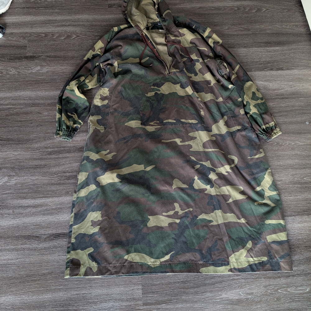 Camouflage Hooded thawb (thobe, thaub, or thob) XL